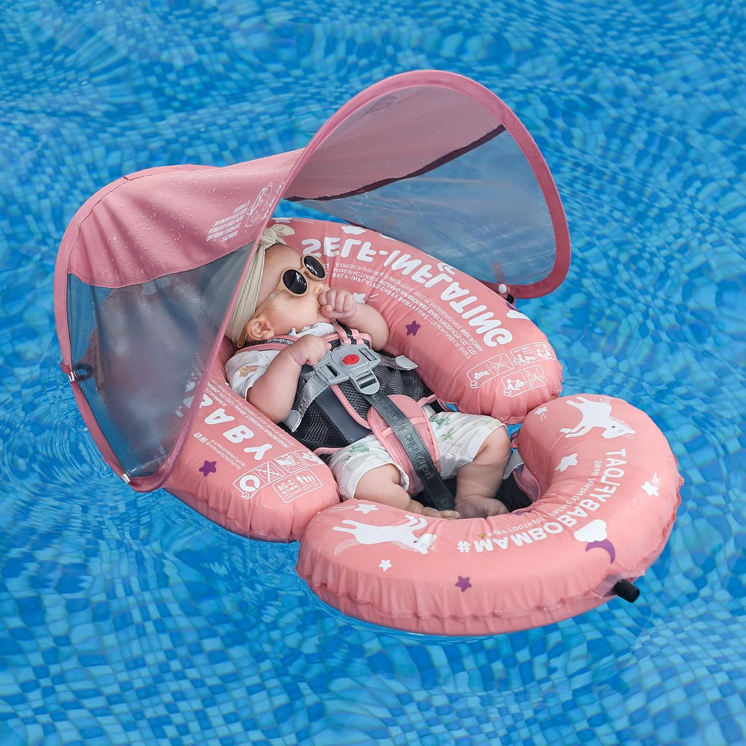Mambobaby Baby Float with Canopy